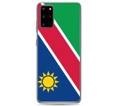 Coque Téléphone - Samsung - Galaxy S20 Ultra - Drapeau Namibie - Souple - Multicolore