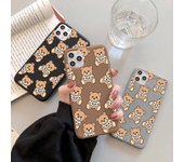Bonita funda de oso italiano para Xiaomi Redmi Note 9 8 10 Pro 9s S 8T 7 5 6 9C Mi Poco X3 NFC F3 9T Pro 11 10 9 SE A3 10T Lite Funda de TPU Poco X3 (NFC)