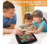 1 juego de eliminación de bolas de arcoíris con 120/168 cuentas de colores para padres e hijos M