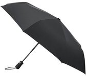 Paraguas automático plegable de agua adecuado tanto para el sol como para el paraguas duradero de 8 varillas, apertura y cierre con un toque, simple, ligero, portátil, repelente, lluvia, negro