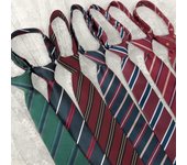Corbata de mano a rayas coreanas estilo universitario JK