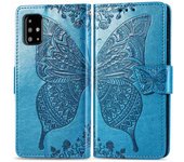 Funda de cuero con tapa tipo billetera Samsung Galaxy S8 S9 S10 S20 Plus A51 A71 A50 A30 Patrón de mariposa de moda Samsung Galaxy A51 varios colores