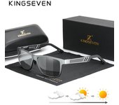 KINGSEVEN gafas de sol fotocromáticas hombres mujeres polarizadas camaleón gafas de conducción gafas de sol antideslumbrantes M