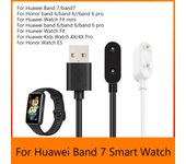 Cable de carga magnético USB para Huawei Band 7, Honor Band 6, 6 Pro y Huawei Watch Fit y Fit Mini. blanco