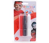 Pack de 3 sticks de maquillage Pirate Vampire Grim'Tout - OZ INTERNATIONAL - Pour enfant - Noir