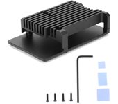 Disipador de calor pasivo de metal con carcasa de aleación de aluminio para Raspberry Pi 4 B Accesorio de computadora