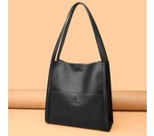 Bolso de mano sencillo de tendencia para mujer, bolsos de hombro de lujo para mujer, nuevo bolso de mano de diseñador de cuero suave, bolso de mano grande de marca
