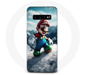 Coque Maniacase pour Samsung Galaxy S10 Plus super mario bros Mario