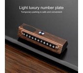 Tarjeta de estacionamiento temporal 2 en 1, número de teléfono para tablero de instrumentos, martillo de seguridad para automóvil, rompeventanas, herramienta de escape de emergencia multifunción