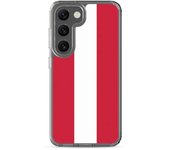 Coque Téléphone - Samsung - Galaxy S23 Plus - Drapeau de l'Autriche - Souple - Multicolore