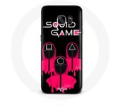 Coque pour Samsung Galaxy S6 Edge Squid Game Masques carré Triangle et Cercle