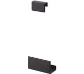 Soporte magnético para santuario Yamazaki Jitsugyo, parte superior negra individual: Aprox.. Parte inferior: ancho 5 cm, profundidad 1,8 cm, alto 3 cm: Aprox.. Torre simple de 8,5 x 4,2 x 4,5 cm de ancho x 4,5 cm de alto