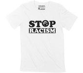 Camiseta ULTRABASIC para hombre, camiseta Black Lives Matter, camiseta Vintage Stop Racism, camiseta de manga corta XS blanco