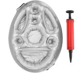 Soporte inflable para bebidas, bandeja flotante de PVC para piscina, fruta, vino, teléfono móvil, cama de hielo inflable para agua plata