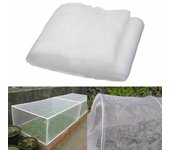 Cubierta de ventilación de red de malla para jardín, invernadero, insectos, pájaros, insectos, súper fino 2.4*10m