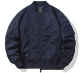 Chaqueta bomber Tough Guy de otoño e invierno, chaqueta de vuelo para hombre S