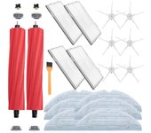19 Uds cepillo principal filtro Hepa paño de fregado Cepillo Lateral para Xiaomi Roborock T7S T7Plus T7Splus S7 trapo de fregado repuestos