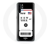 Coque pour Huawei P30 pro Billet d'avion New York