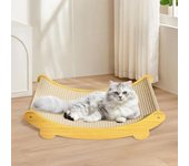 Rascador de sisal 2 en 1 para gatos, antideslizante, resistente al desgaste, protector de muebles de salón para gatos S