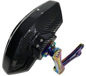 Guardabarros trasero universal para motocicleta y bicicleta eléctrica.