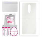 apgo Protective Skin Sticker for the back compatible with OnePlus 8, Wrap Film, Foil, Vinyl - Pattern Matte Transparent