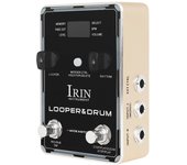 IRIN Looper Pedal Drum Machine Pedales de efectos de guitarra 44,1 kHz/24 bits 160 minutos Tiempo de grabación 100 oro rosa