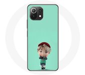 Coque pour Xiaomi Mi 11 Lite BTS TinyTAN Animation Jimin