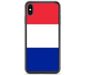 Funda iPhone - Drapeau France - iPhone XS Max - Souple - Multicolore - Silicona transparente