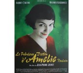 LE FABULEUX DESTIN D'AMÉLIE POULAIN Póster Cinéma Originale Roulée Petit formato 53x40cm Audrey Tautou