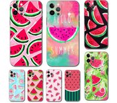 Funda de teléfono de sandía para iPhone Samsung Galaxy Redmi Xiaomi Oppo OnePlus Note SA 7 8 9 10 11 12 13 14 20 21 22 23 53 54 Pro Max Plus Ultra TPU suave iPhone 6 or 6S