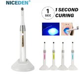 NICEDEN Hight quality  1 Second Curing Light Dental One Second Curing Light High Power Blue LED Lamp European plug oro