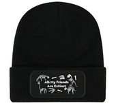 Grindstore Gorro Todos mis amigos están extintos One Size negro