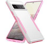 Funda de teléfono móvil sin huellas dactilares para Google Pixel 6 Pro 7 7a 6a 8 Pro Pixel6 Pixel6a Pixel7 Pixel7a Coque a prueba de golpes for Pixel 6 pro rojo