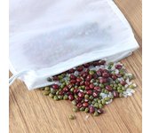 Bolsas de malla reutilizables para filtro de leche de nueces, 150/75/48/25 micrones, para café, jugo de fruta, vino, de nailon de grado alimenticio, para cocina 100Mesh 150Micron