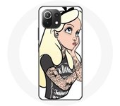 Coque pour Xiaomi Mi 11 Lite Alice princesse tatouée
