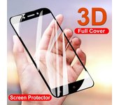 Protector de pantalla de vidrio templado 3D para Xiaomi Redmi 9C, 9A, 9, Note 8, 10, 11 Pro, Poco X3, Samsung A12, A32, S21, Huawei Honor 50, película completa a prueba de explosiones Xiaomi Redmi Note 9 negro