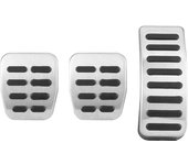 3 pedales de freno y acelerador de acero inoxidable para conducción a la izquierda, cambio manual, aptos para Skoda