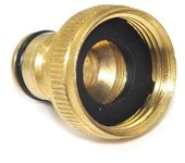Conector de rosca de moda, conector de latón para grifo de jardín, manguera de agua one size