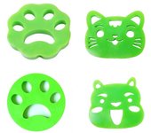 Removedor de pelo para mascotas, eliminador de pelo de pelusa reutilizable para perros y gatos, 1 ud. Green