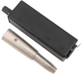 Amplificador de auriculares AMP 1, convertidor XLR a 3,5 mm, interfaz de sonido portátil, aluminio pasivo.