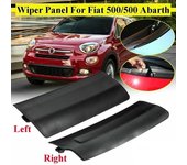 Embellecedor de panel de limpiaparabrisas delantero izquierdo y derecho 2x para Fiat 500 2007-2015/para Abarth 500 2009 2010 2011 2012 2013 2014 2015 2016