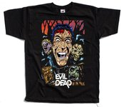 Camiseta unisex negra de la película The Evil Dead V2 S