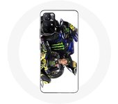 Coque pour Xiaomi Redmi Note 11s 5G Valentino Rossi Pilote de vitesse fond blanc