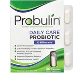 Probulin, daily care, probiotic, 10 billion CFU, 30 capsules
