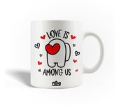 Mug en Céramique Love is Among Us