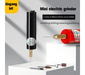 Taladro eléctrico en miniatura de mano, herramientas artesanales de madera, amoladora eléctrica pequeña