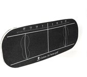 Tabla de equilibrio de Golf, palanca de cambios de peso, placa de presión, tablero de ayuda para entrenamiento de Golf, entrenador de Swing de Golf negro