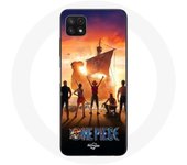 Coque pour Samsung Galaxy A22 5G One Piece Poster Equipages Art Saison 1