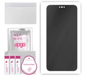 apgo Hydrogel Privacy Matte Screen Protector for Huawei P20 lite, Anti Spy, Hydrogel Film, Flexible, Soft TPU with positioning layer easy installation