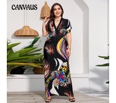 Vestido de verano para mujer, vestidos de talla grande, vestidos de playa para vacaciones M
